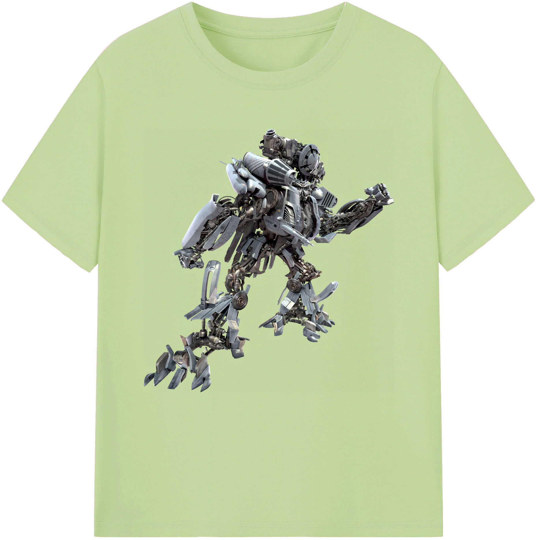 （画像用） Transformers トランスフォーマー 綿100％半袖Tシャツ（フロントプリント）